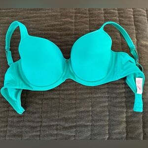 Essential Bodywear RARE Bright Turquoise Abbie Bra, Size 36E.